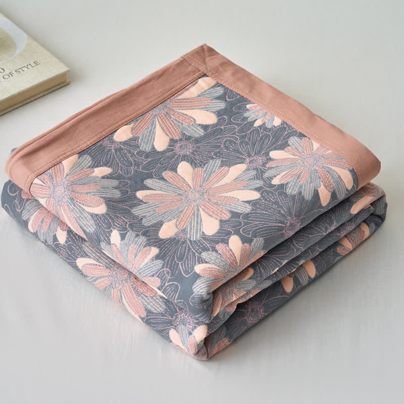 Wendbare Jacquard-Decke