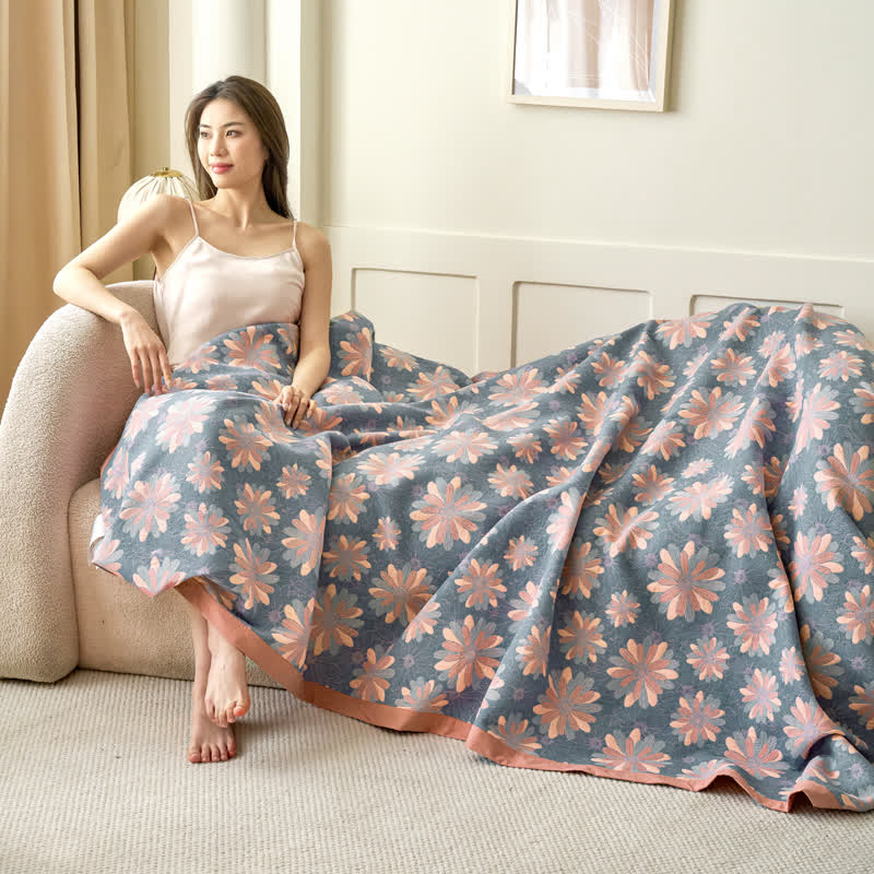 Wendbare Jacquard-Decke
