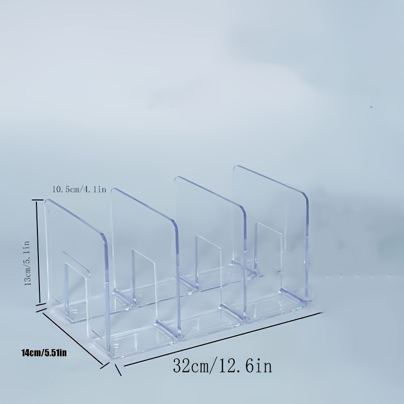 Organizer für Taschen mit 3 Fächern aus ABS Kunststoff