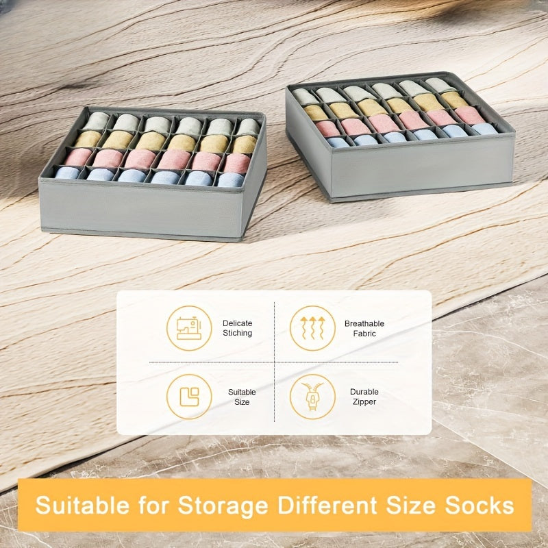 Organizer für Socken und Unterwäsche mit 24 Fächern