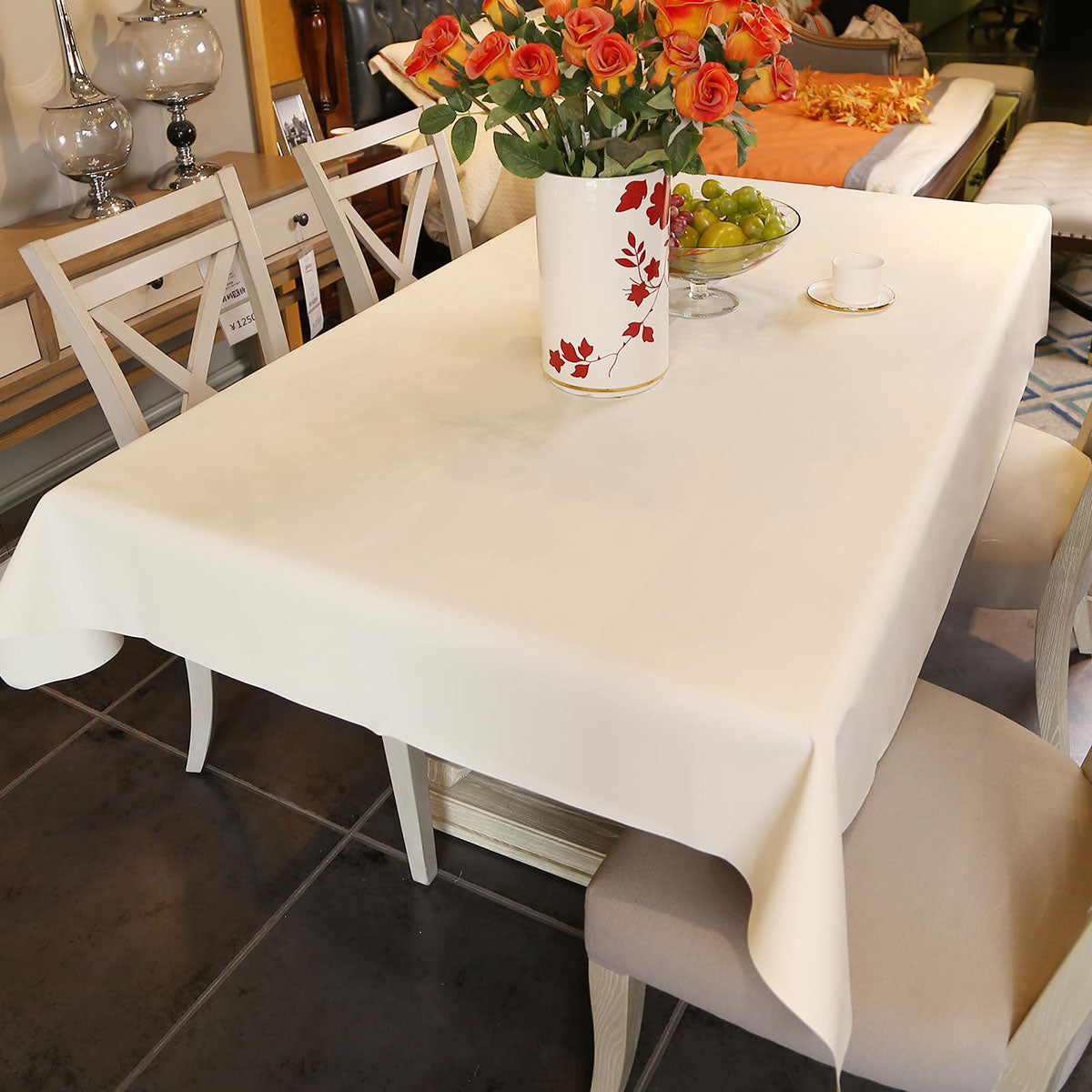 Wasserfeste Ölresistente Lammleder Tischdecke
