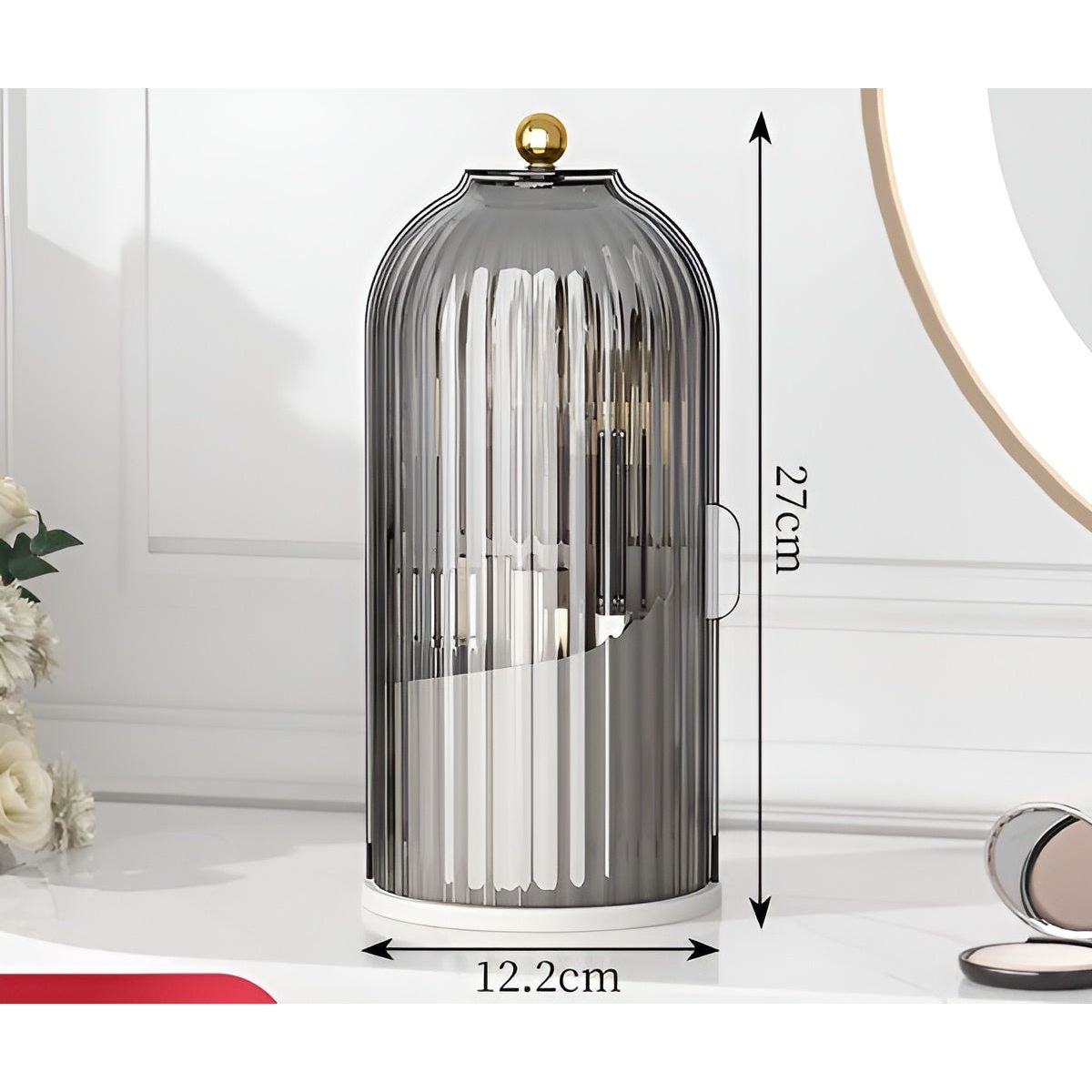 360° Drehbarer Makeup Pinsel Organizer