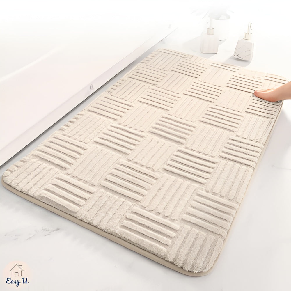 Vivid Grid Absorbierende Badmatte