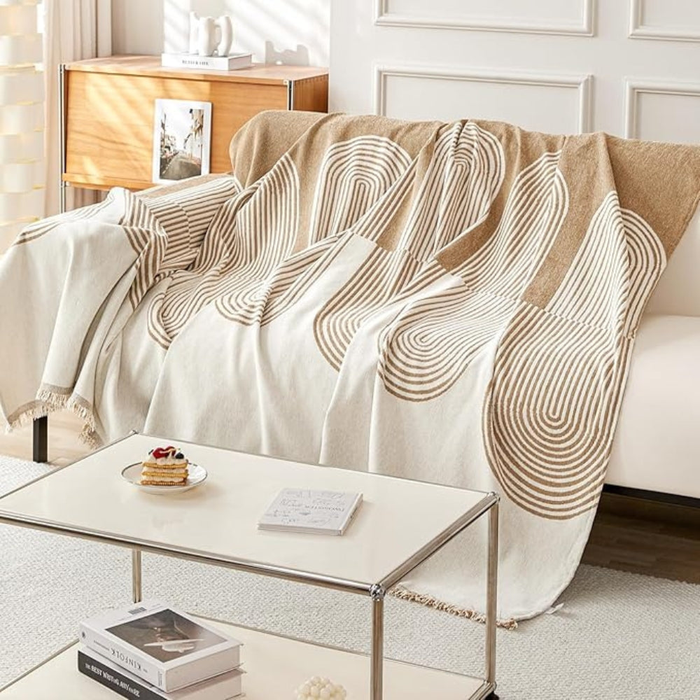 Doppelseitige Chenille Sofa Abdeckung – Maschinenwaschbar, Haustier- und Verschüttungsschutz für Sessel und Sofas-6