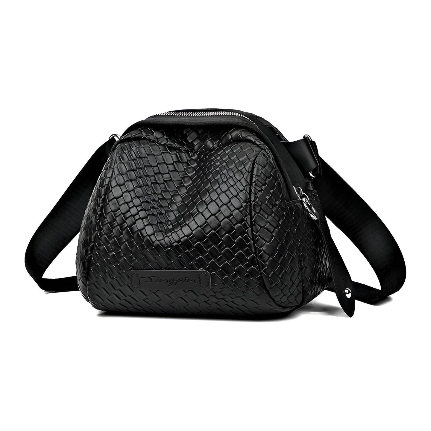 Elegante Umhängetasche Damen aus PU-Leder – Vielseitig als Crossbody Bag und Handtasche in Schwarz und Braun 4