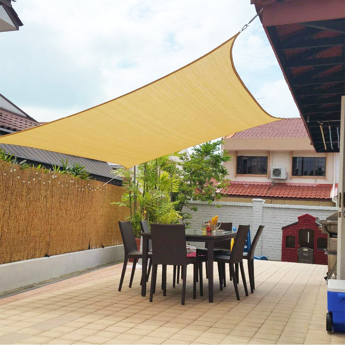 Balcony Luxury Shade Stoff wasserabweisend