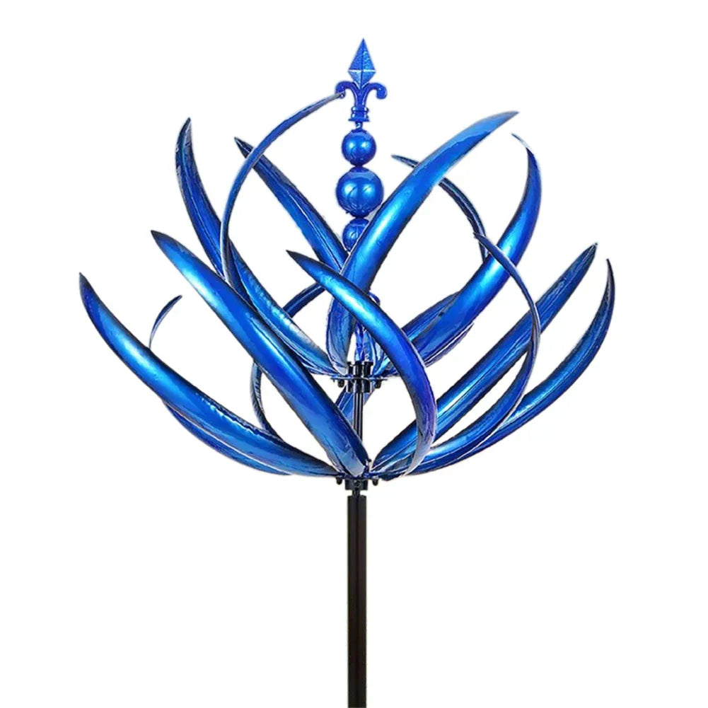 Metall Windmühlen Garten Skulptur