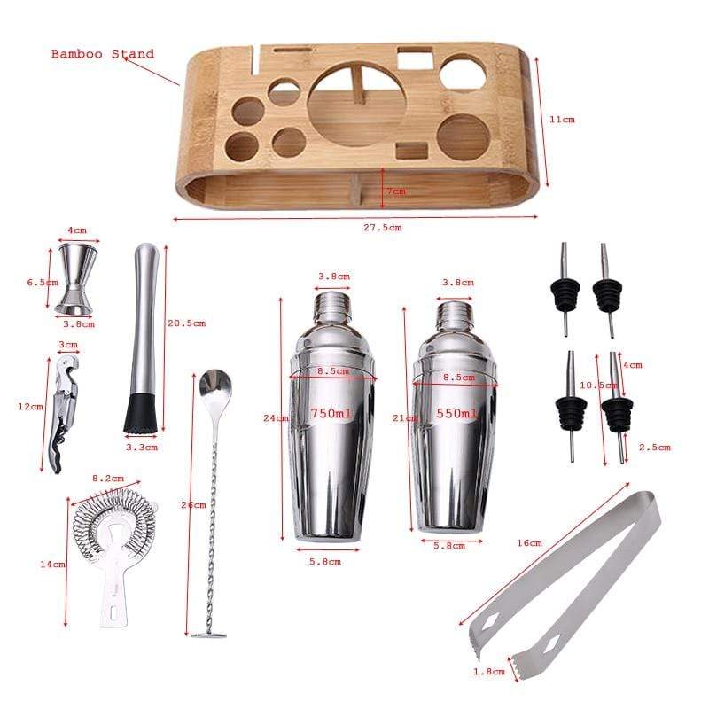 Stilvolles Home-Mixology-Set