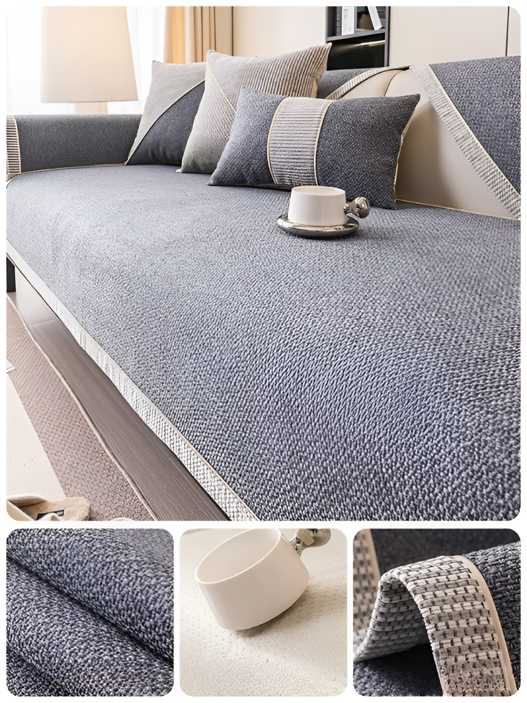 Rutschfester Schutz für Couch und Sofa