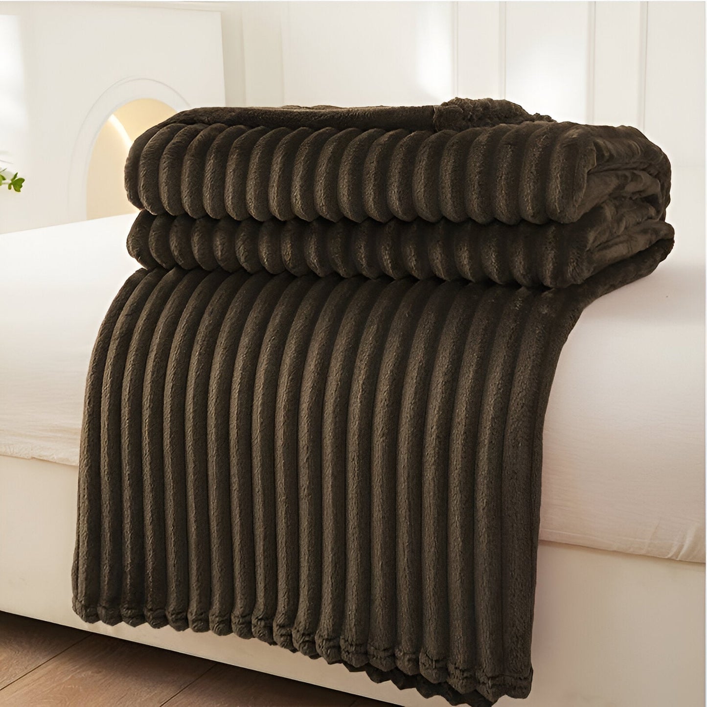 Kuschelige, atmungsaktive Fleecedecke