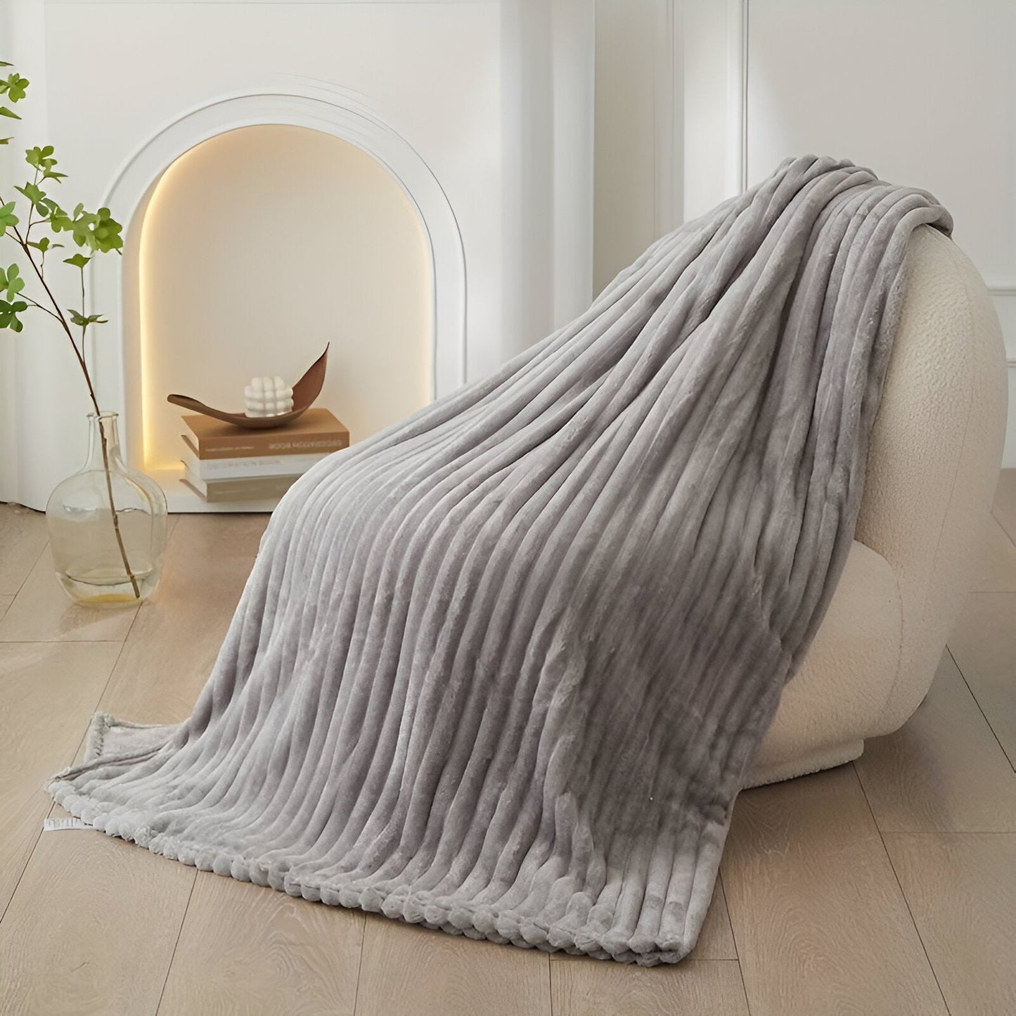Kuschelige, atmungsaktive Fleecedecke