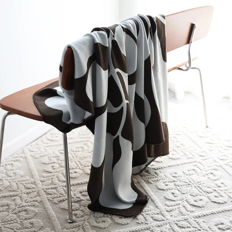 Nordische Stil Acryl Wohndecke - Kuschelig & Warm - Perfekt für Wohnzimmer & Schlafzimmer