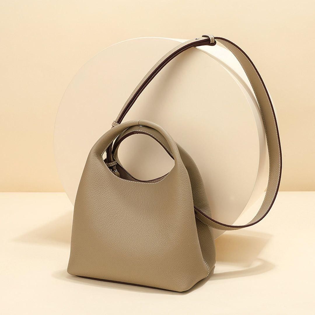 Luxuriöse Retro-Handtasche Damen aus PU-Leder – Geräumig, Verstellbarer Schulterriemen, Stilvoll und Praktisch 5