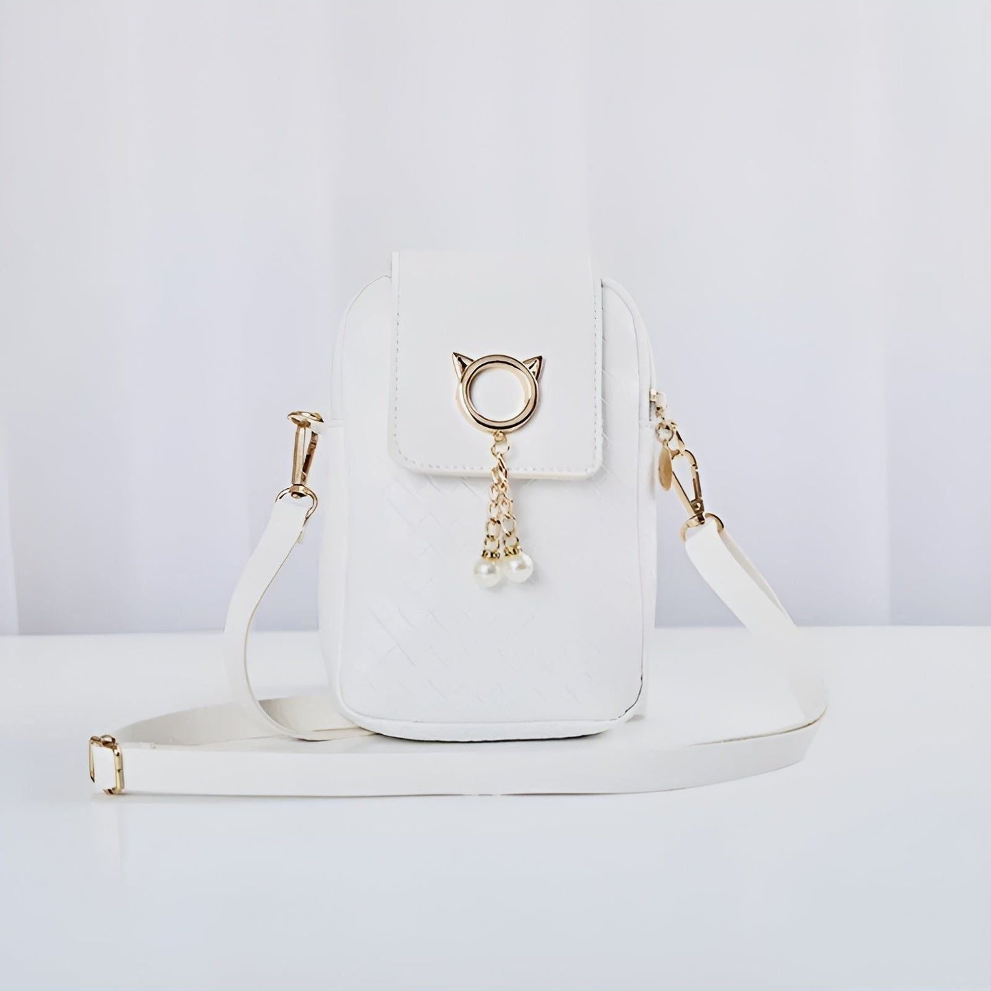 Variant image for Elegante Umhängetasche Damen aus PU-Leder – Leichte Crossbody Bag für Stilbewusste, 14x8x21 cm, Praktische Innenstruktur-5