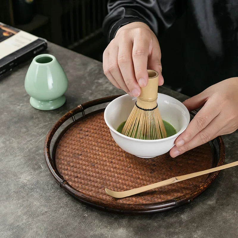 Traditionelles Matcha-Teeset