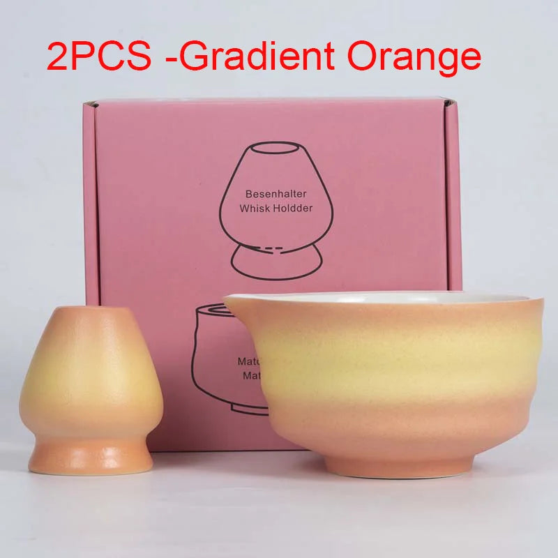 Variant image for Matcha Tee Set mit Bambus und Keramik – Teezubereitung Kit für authentische Teeerlebnisse, 2 oder 7 Teile-5