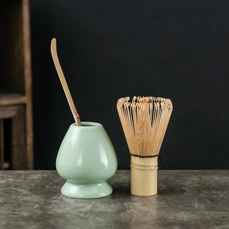 Traditionelles Matcha-Teeset