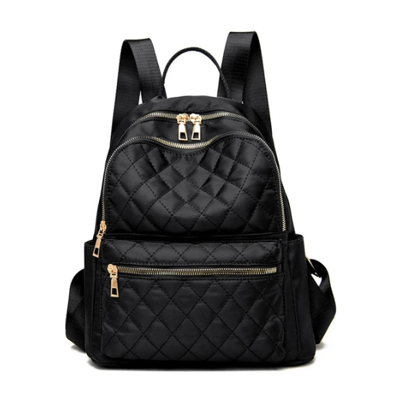 Leichter Nylon Rucksack Damen – Wasserdicht, Praktisch für Reisen, Mehrere Fächer, Stilvoll und Funktional 1