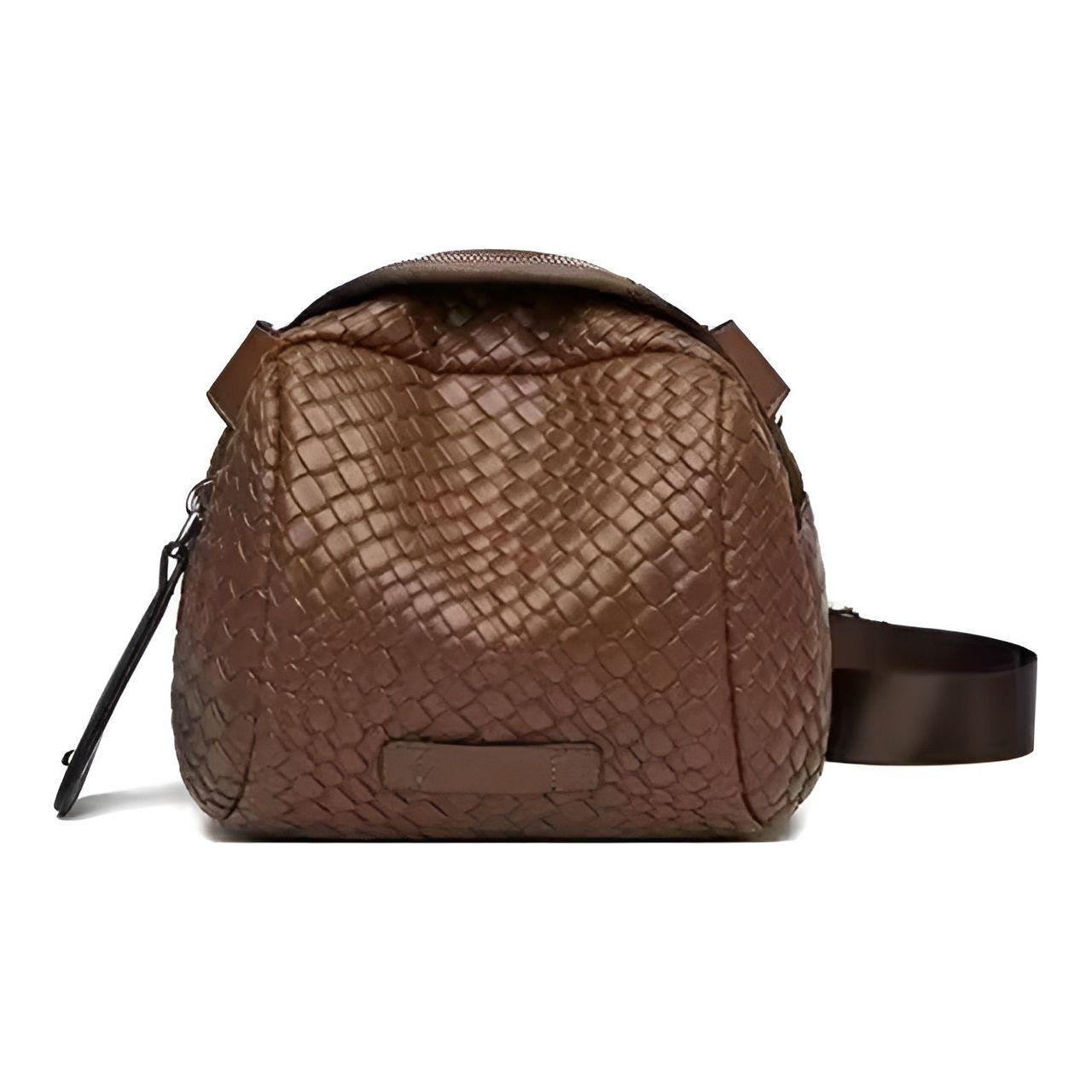 Elegante Umhängetasche Damen aus PU-Leder – Vielseitig als Crossbody Bag und Handtasche in Schwarz und Braun 2
