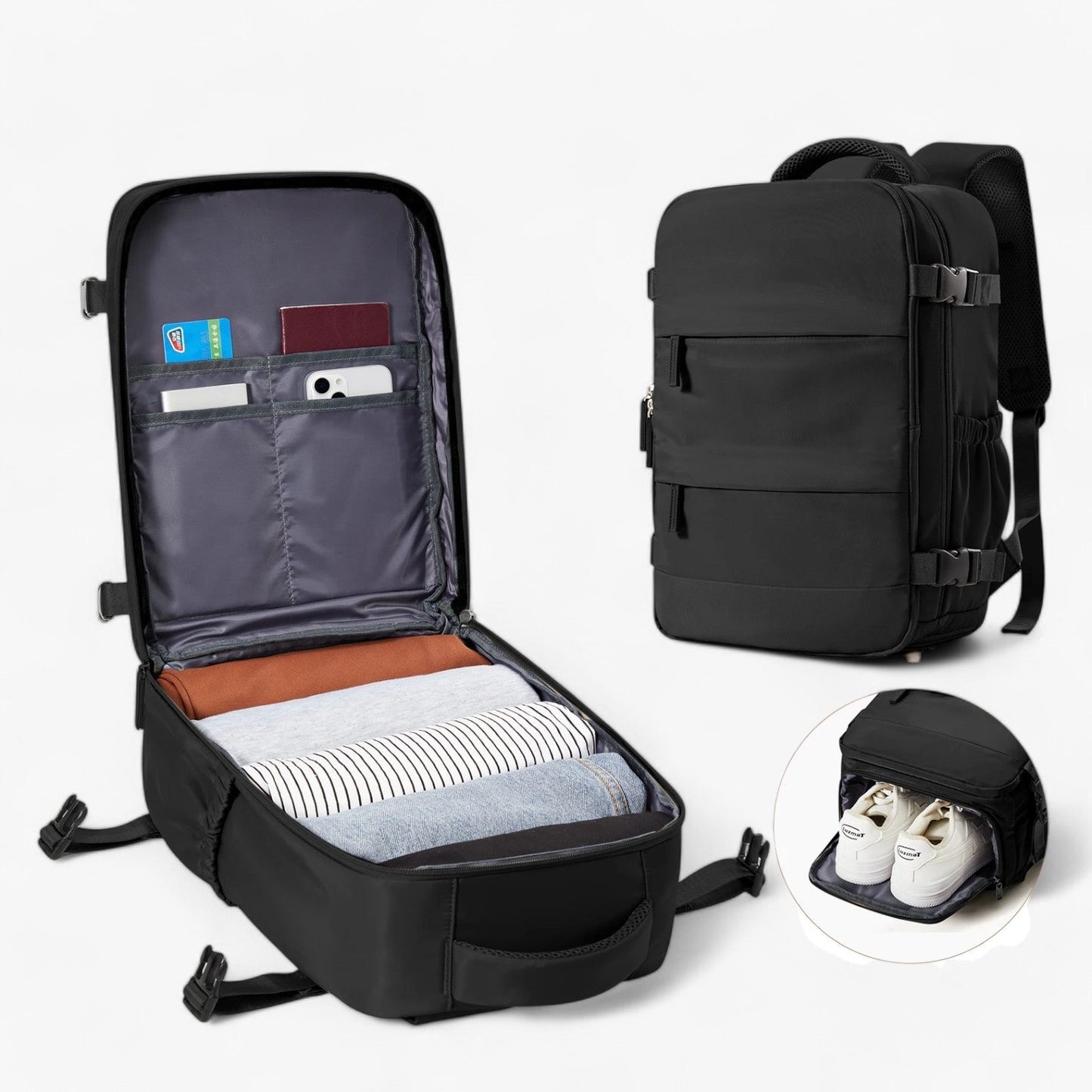 Hampus Kompakter Kabinen-Rucksack