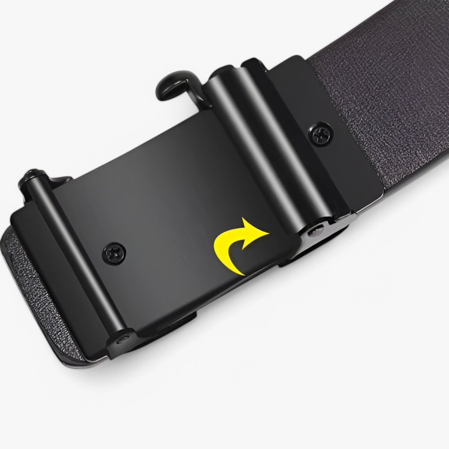 Klassischer Leder Gürtel Herren aus PU-Leder mit Zinklegierungsschnalle – Ideales Accessoire für formelle und lässige Anlässe-3