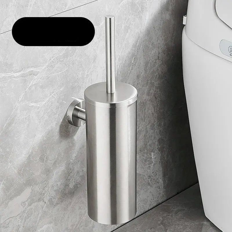 Selbstreinigende Toilettenbürste mit Halterung