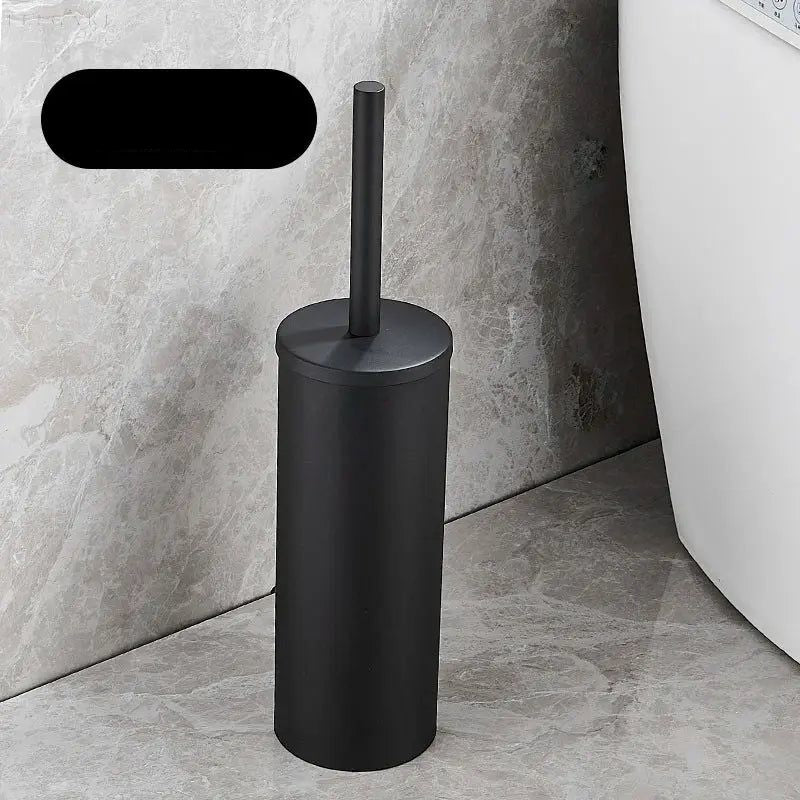 Selbstreinigende Toilettenbürste mit Halterung