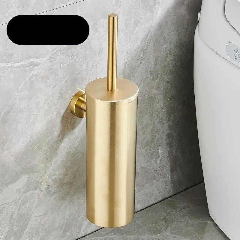 Selbstreinigende Toilettenbürste mit Halterung