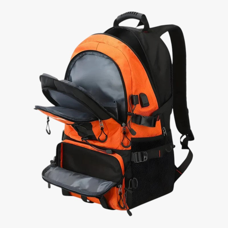 Wasserdichter Rucksack 40 Liter mit Gepolsterten Gurten und Atmungsaktivem Rückenteil für Outdoor-Aktivitäten 4