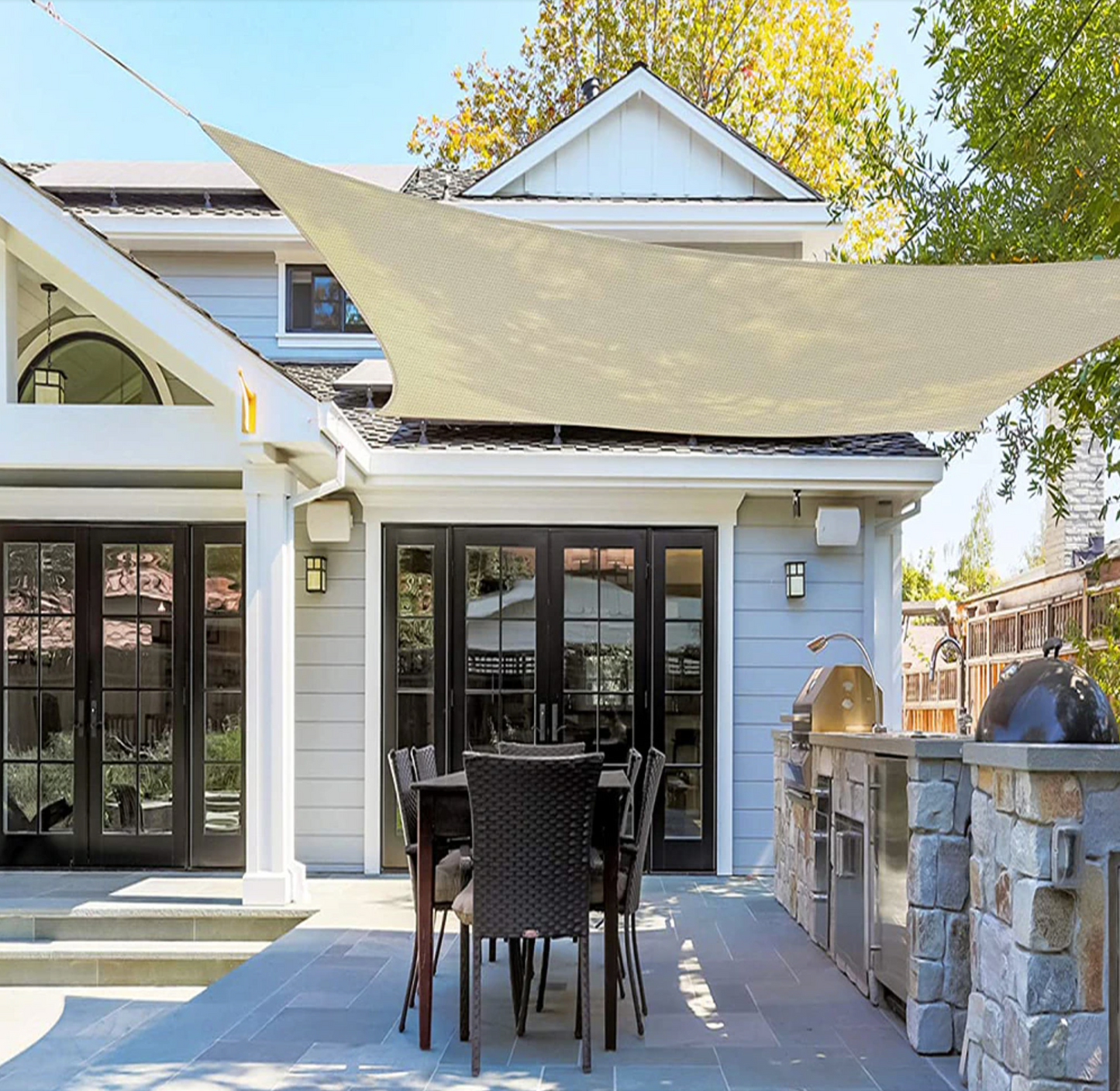 Balcony Luxury Shade Stoff wasserabweisend