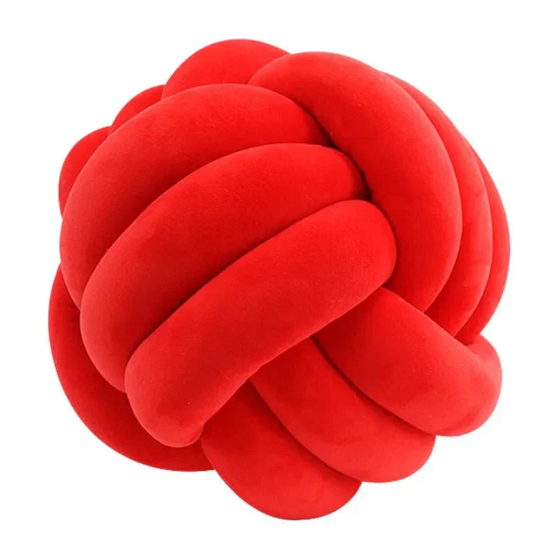 Variant image for Dekokissen im Knotendesign aus Wildlederoptik – Handgefertigtes, weiches Kissen für Kinderzimmer und Wohnräume-45