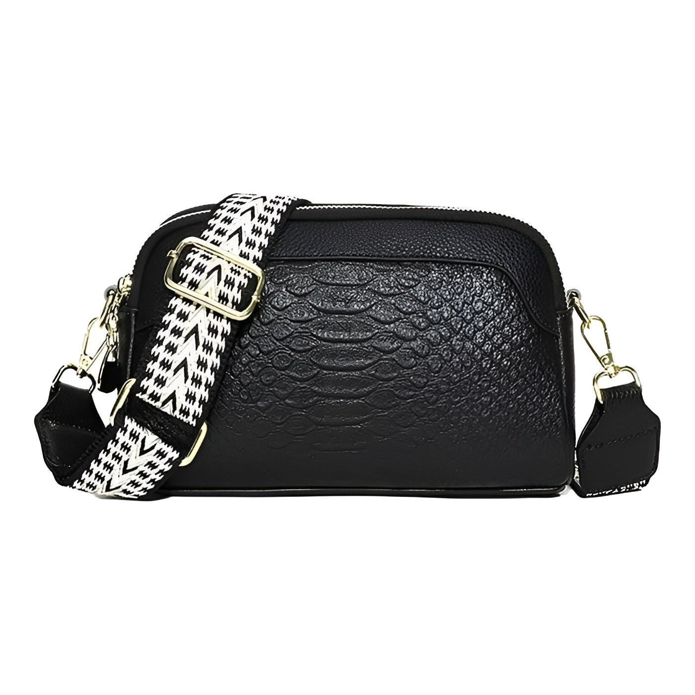 Modische Umhängetasche Damen aus PU-Leder – Stilvolle Crossbody Bag mit Verstellbarem Schultergurt, Geräumig und Pflegeleicht 3