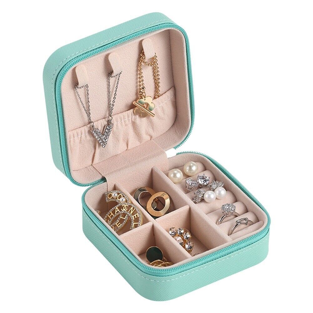 Tragbare Schmuckbox aus Leder