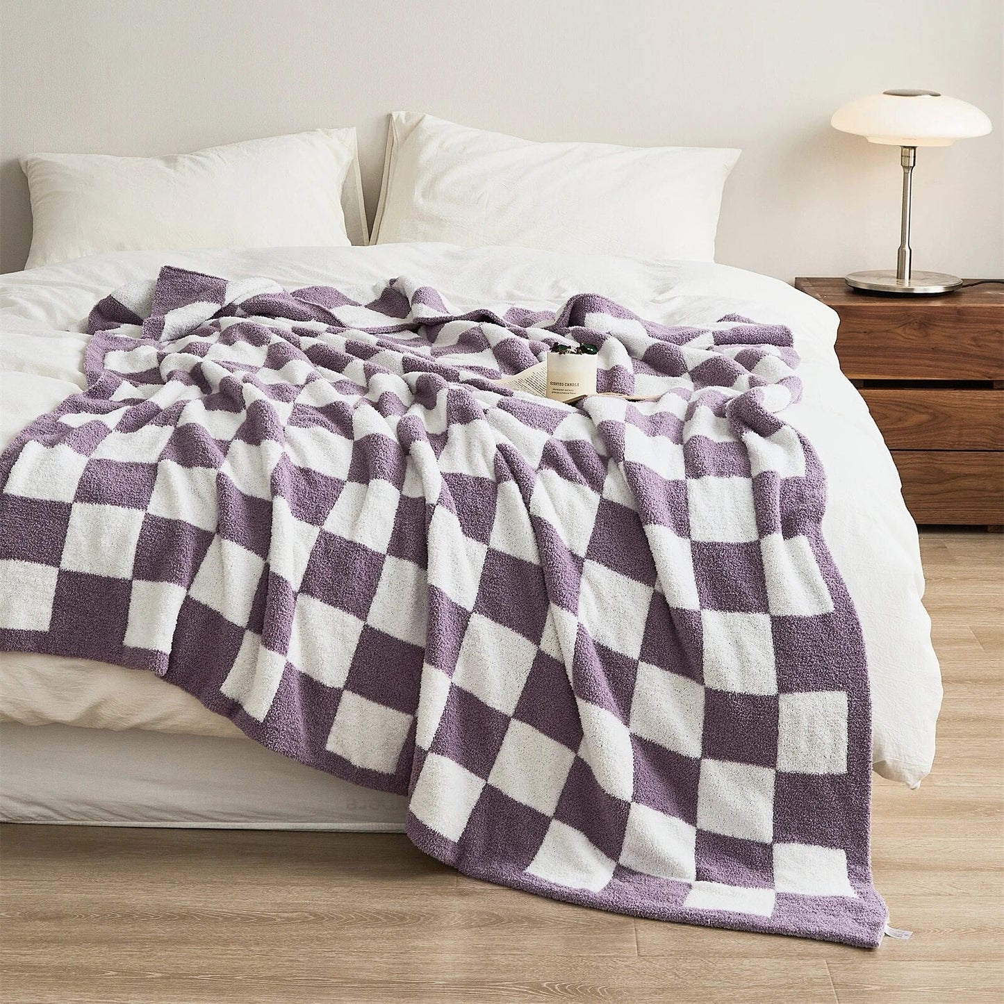 Stylische Karodecke mit Karomuster