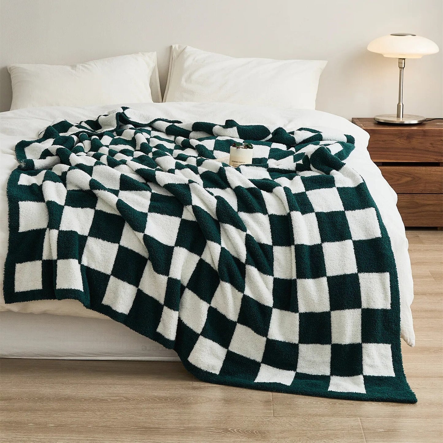 Stylische Karodecke mit Karomuster