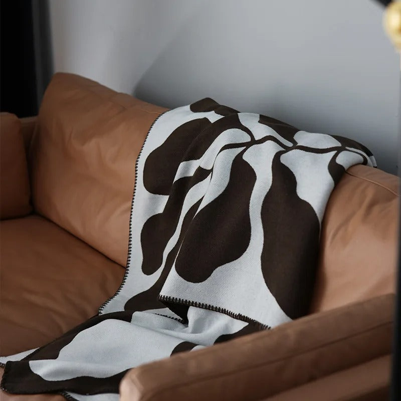 Nordische Stil Acryl Wohndecke - Kuschelig & Warm - Perfekt für Wohnzimmer & Schlafzimmer