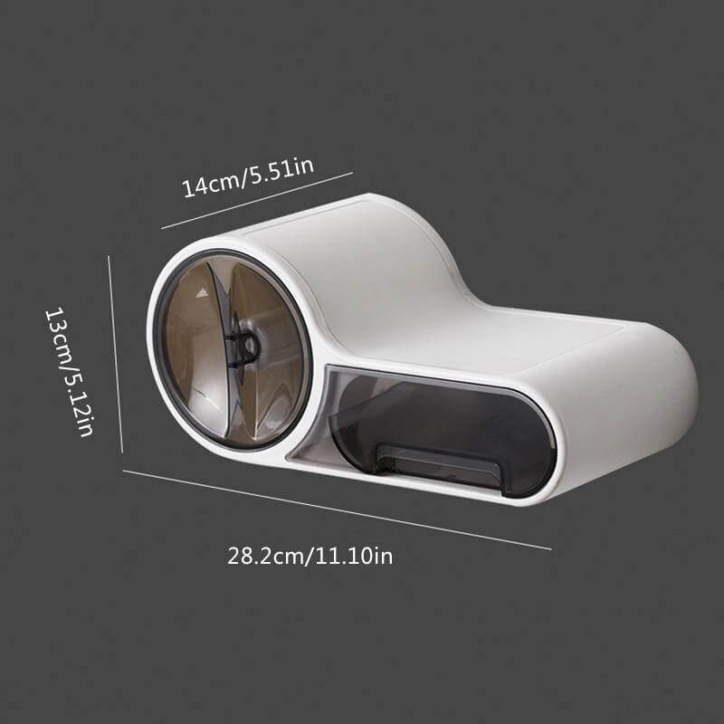Wandmontierter Toilettenpapierhalter für das Badezimmer
