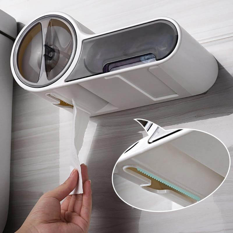 Wandmontierter Toilettenpapierhalter für das Badezimmer