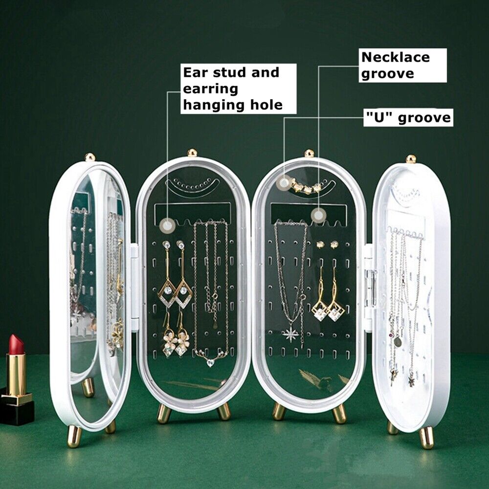 Oval Faltbarer Schmuck-Organizer