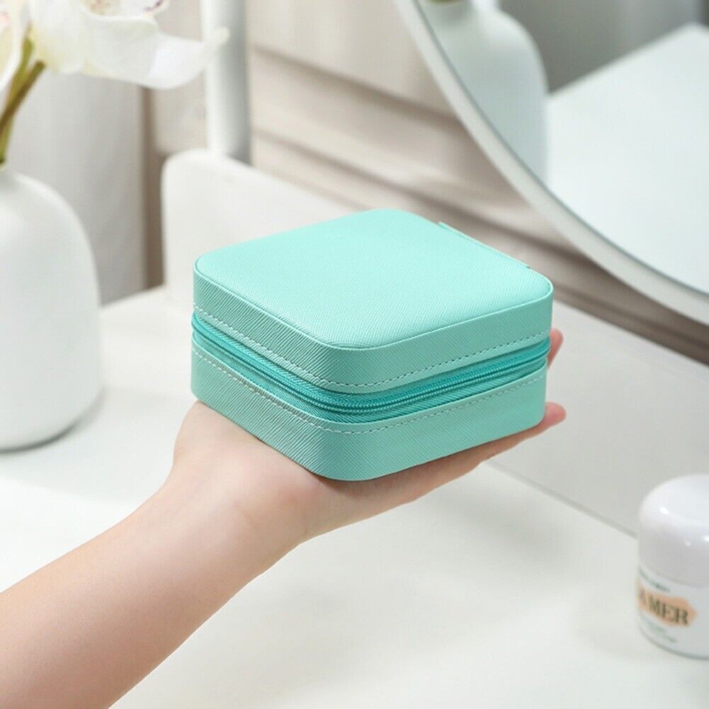 Tragbare Schmuckbox aus Leder
