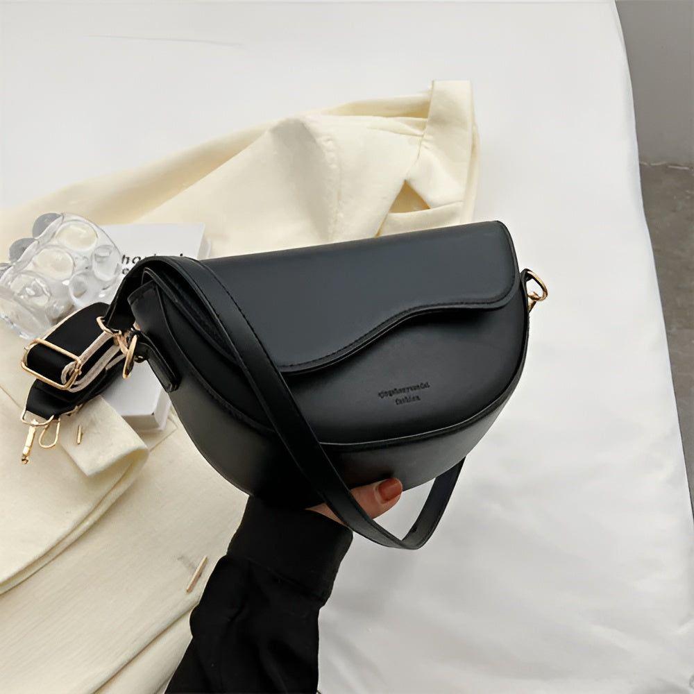 Variant image for Elegante PU-Leder Umhängetasche Damen mit Breitem Schulterriemen – Stylische Crossbody Bag für Alltag und besondere Anlässe-2