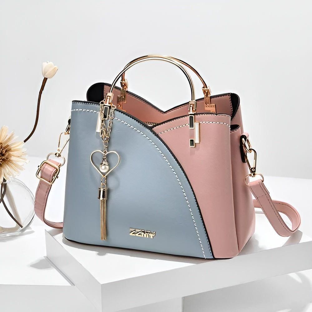 Variant image for Elegante Umhängetasche Damen aus Echtleder – Verstellbarer Schultergurt, Stilvolle Crossbody Bag für Freizeit und Arbeit-4