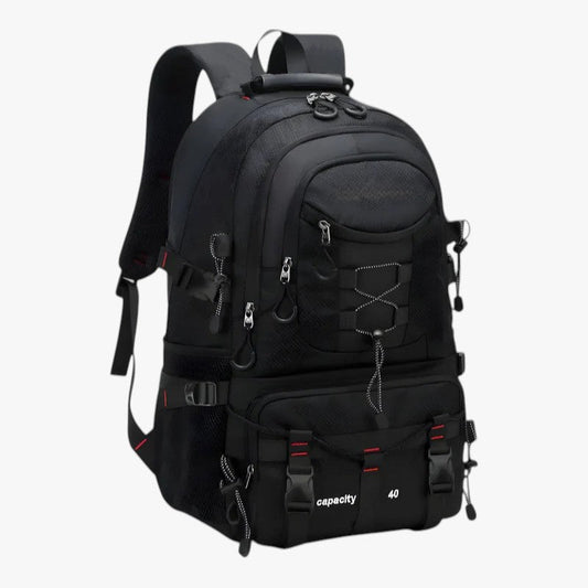 Wasserdichter Rucksack 40 Liter mit Gepolsterten Gurten und Atmungsaktivem Rückenteil für Outdoor-Aktivitäten 1