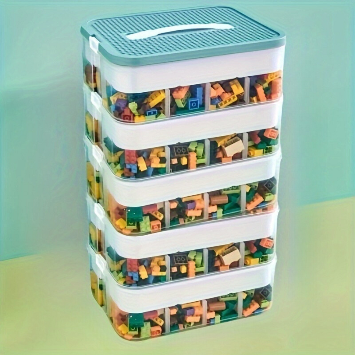 Stapelbare Organizer für Spielzeug und Kleinigkeiten