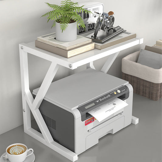 Doppelschichtiges Mikrowellen-Aufbewahrungsregal für die Küchenarbeitsplatte