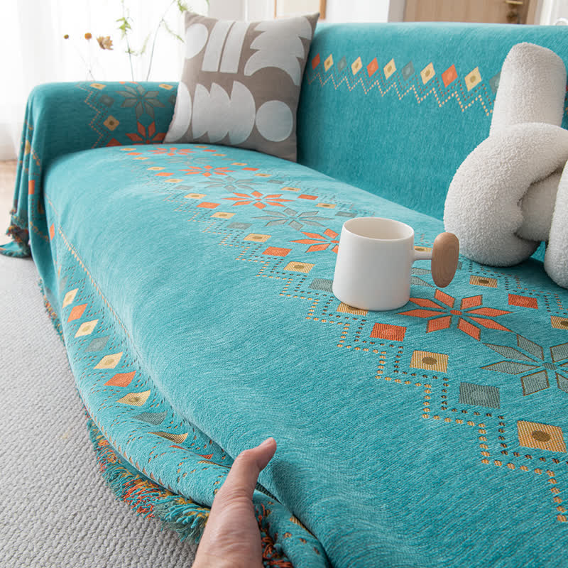 Eleganter Chenille Sofa Schutzbezug