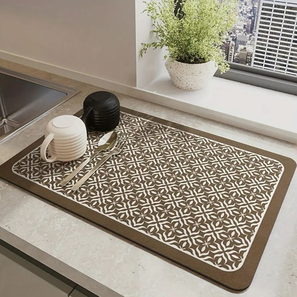 Mandala Küchen-Abtropfmatte
