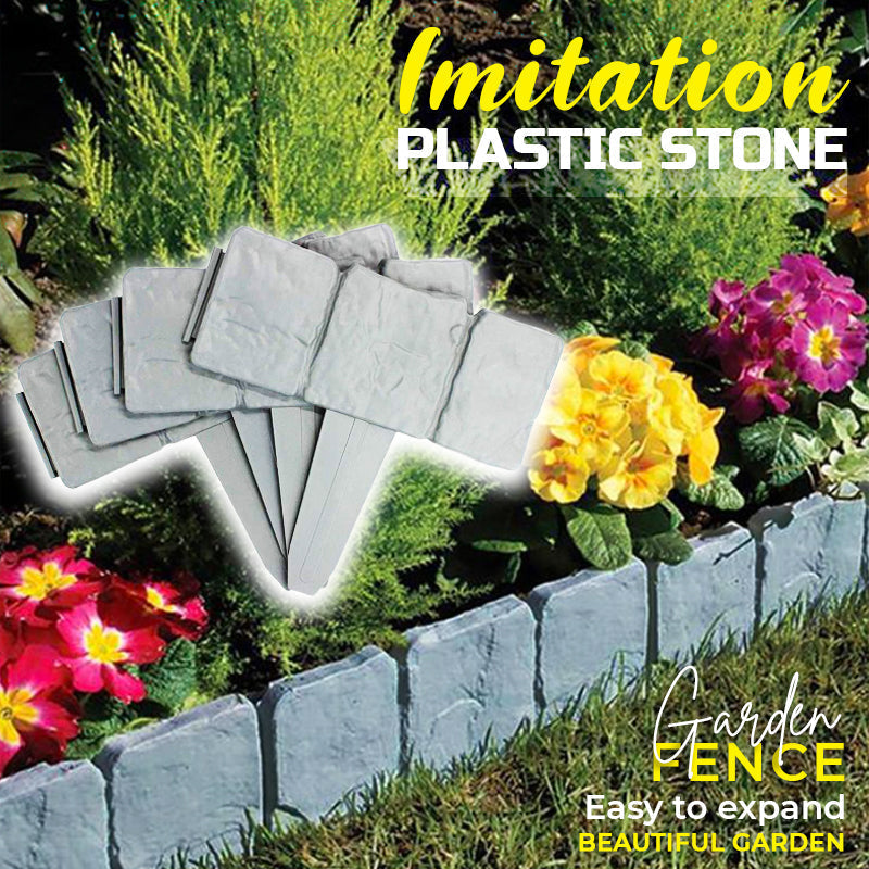 Imitation Stone Gartenzaun