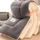 Premium Winterbettdecke mit doppeltem Flanellfleece