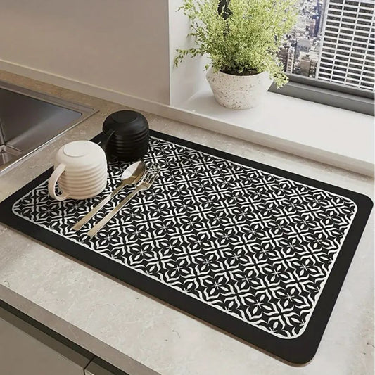 Mandala Küchen-Abtropfmatte